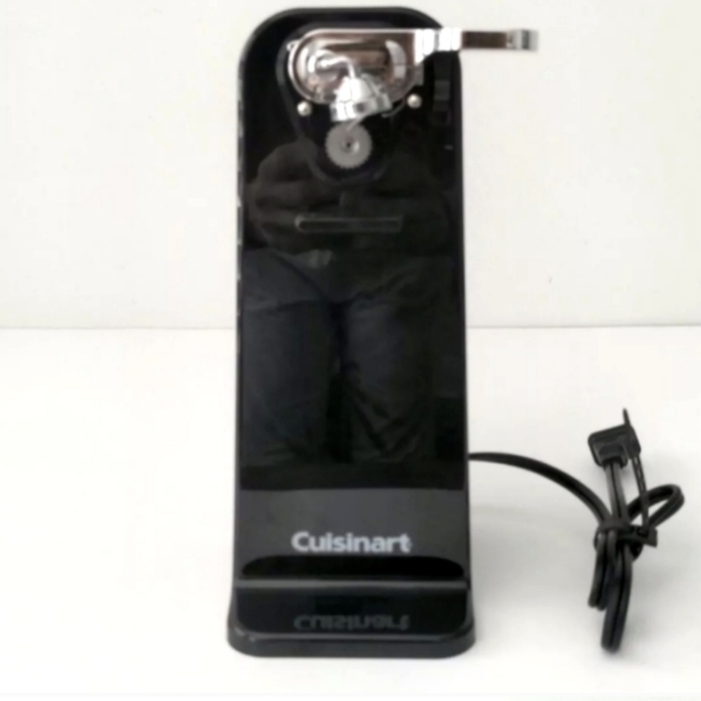 Cuisinart Deluxe Countertop Electric Can Opener Black NICE - Picture 10 of 10